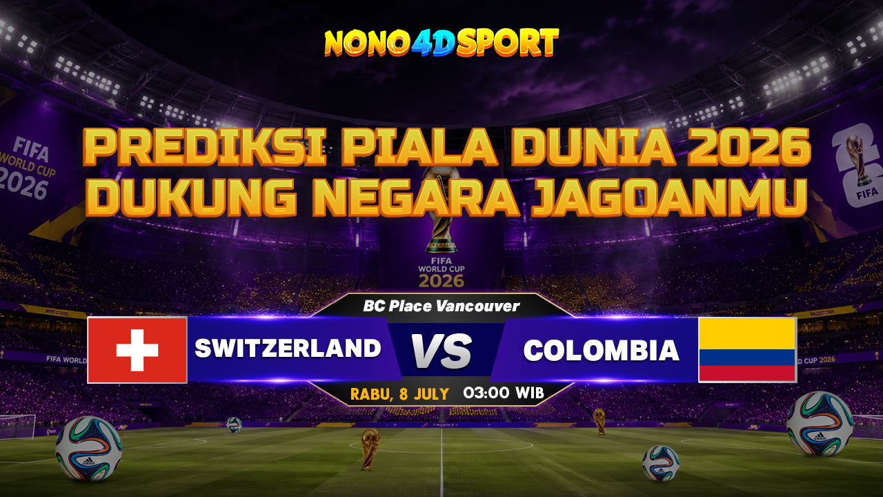 Switzerland vs colombia prediksi score 